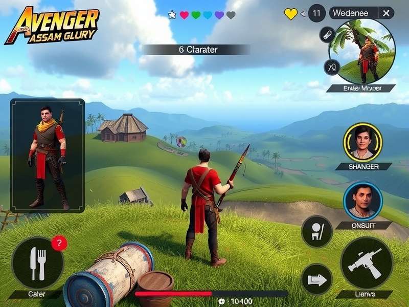 Avenger Assam Glory multiplayer battle scene
